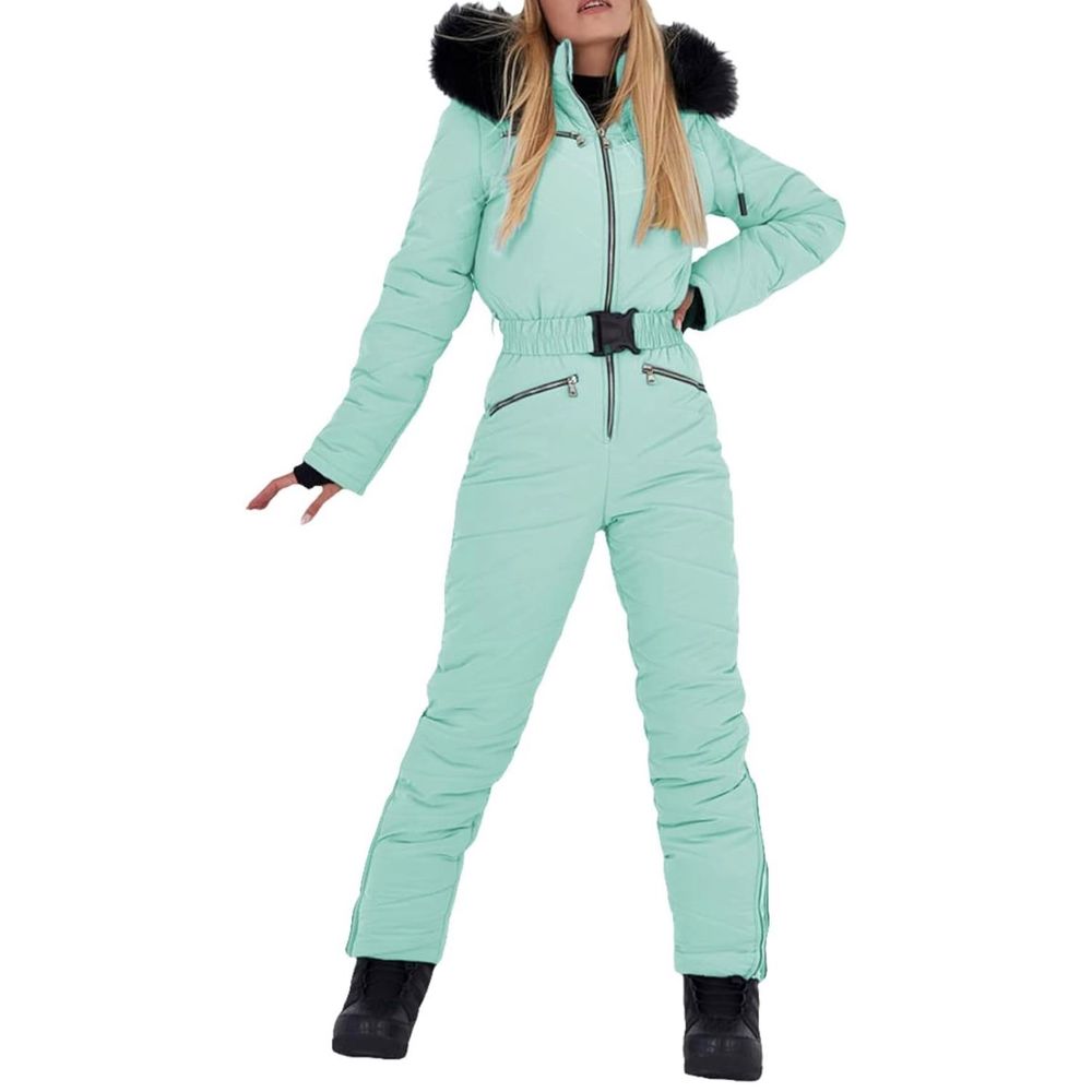 Womens Large Winter Ski Jumpsuit Outdoor Snowsuit Ski Outfit NWOT